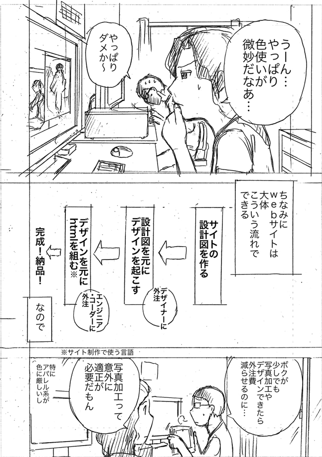 漫画ページ